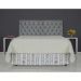 Cabeceira de Cama Box Casal 138cm Pádua Veludo Cinza