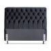 Cabeceira de Cama Box Casal 138cm Pádua Veludo Preto