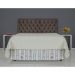 Cabeceira de Cama Box Casal Queen 158cm Pádua Veludo Marrom