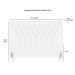 Cabeceira de Cama Box Casal Queen 158cm Pádua Veludo Marrom Claro