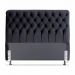 Cabeceira de Cama Box Casal Queen 158cm Pádua Veludo Preto
