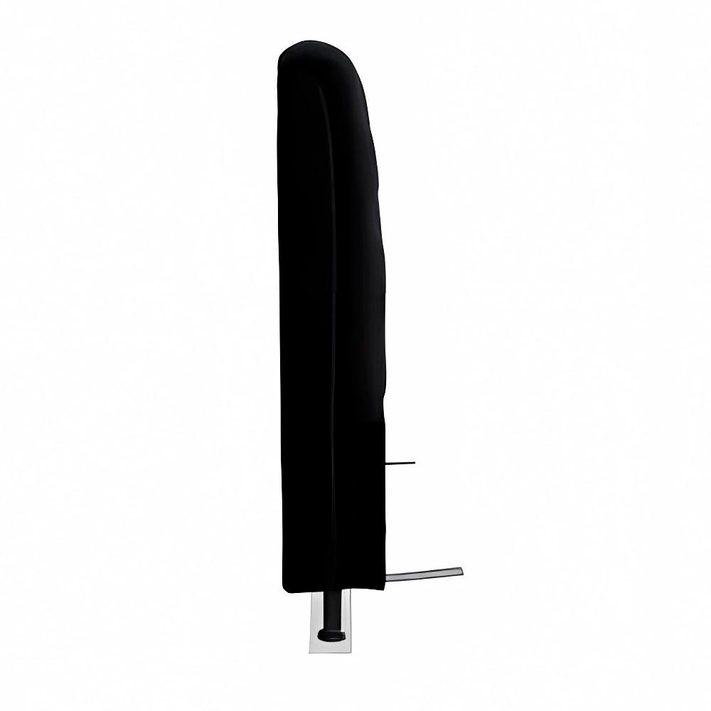 Cabeceira de Cama Box Casal Queen 158cm Pádua Veludo Preto