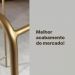Carrinho Bar Adega Moscato com 2 Prateleiras Metal Preto com Madeira Laminada