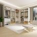 Closet França com 2 Módulos e 6 Gavetas Minastex Branco