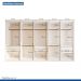 Closet França com 2 Módulos e 6 Gavetas Minastex Branco