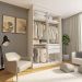 Closet Júlia com 2 Gavetas Minastex Branco
