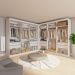 Closet Paris Duo Premium com 8 Gavetas Minastex Branco