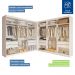 Closet Paris Duo Premium com 8 Gavetas Minastex Branco