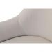 Conjunto Poltronas Decorativa Hera Linho Nude Couro Caramelo com Base Giratória em Madeira