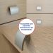 Guarda Roupa 4 Portas 3 Gavetas Da Vinci D'Doro Cinamono Off White
