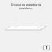 Kit 2 Prateleiras Suspensa Organizador Dormitório Infantil 60 X 15mm Cor Branco