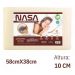 Kit 2 Travesseiros NASA Viscoelástico Baixo 58x38 cm