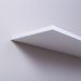 Kit 3 Prateleiras com Suporte Invisível 60x15 cm Branco