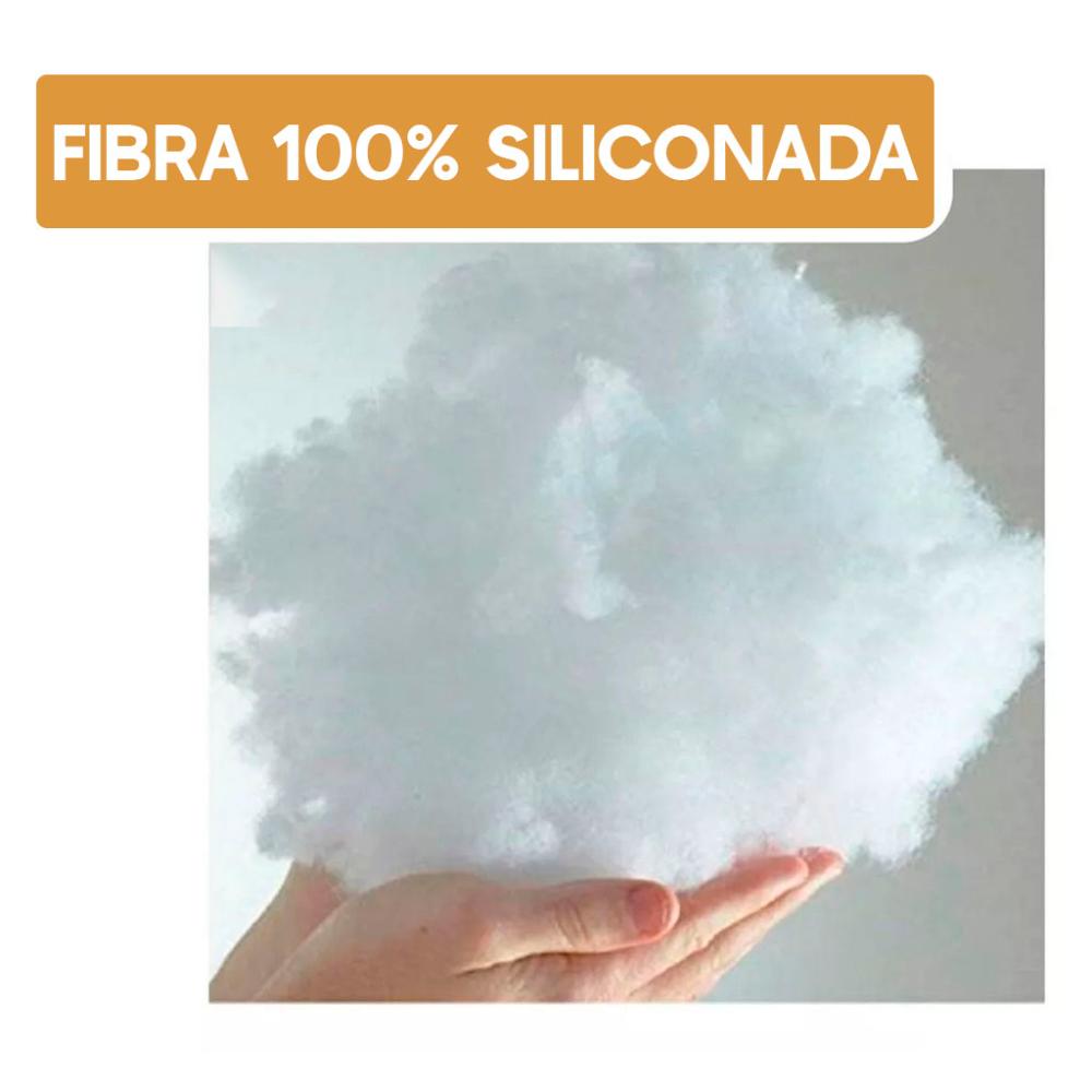 Kit 6 Travesseiros Ant 100% Fibra Siliconada Pura 50x70cm