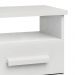 Mesa de Cabeceira 2 Gavetas Firenze D'Doro Branco