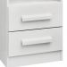 Mesa de Cabeceira 2 Gavetas Firenze D'Doro Branco
