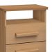 Mesa de Cabeceira 2 Gavetas Firenze D'Doro Cinamomo