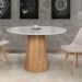Mesa de Jantar Cone Off White