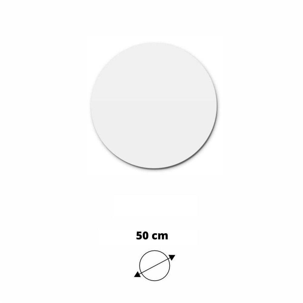 Prato Giratório Branco 50 cm