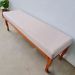 Puff Decorativo Recamier Imperial Linho Bege 1,40M