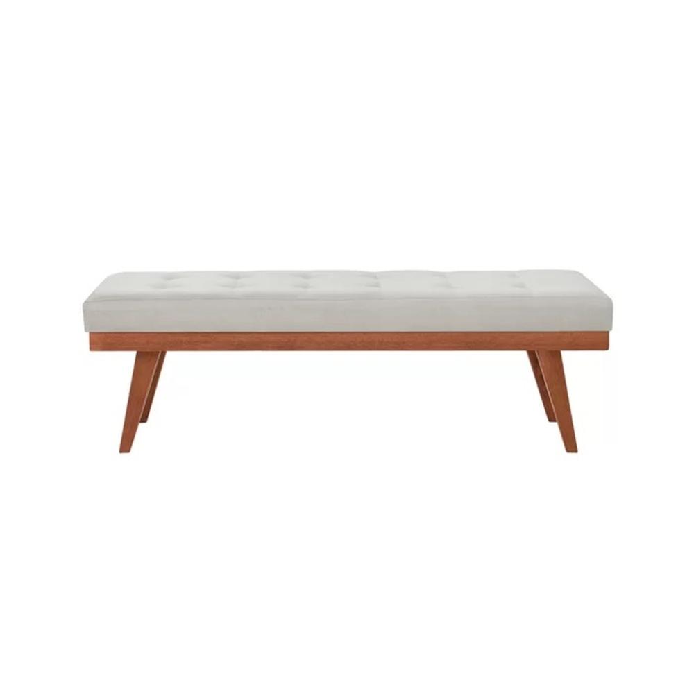 Puff Decorativo Recamier Madri Creme