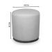 Puff Redondo Saturno Bouclé Off White