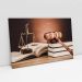 Quadro Decorativo Direito Malhete, Livros e Balança 1 Tela