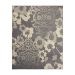 Tapete Adana Floral Retangular (200x250) Polipropileno Cinza