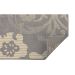 Tapete Adana Floral Retangular (200x250) Polipropileno Cinza
