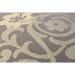 Tapete Adana Floral Retangular (200x300) Polipropileno Cinza