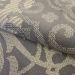 Tapete Adana Floral Retangular (50x100) Polipropileno Cinza