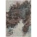 Tapete Alice Arte Retangular Veludo (200x285) Cinza