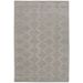 Tapete Alice Blocos Retangular Veludo (160x235) Cinza