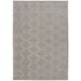 Tapete Alice Blocos Retangular Veludo (200x285) Cinza