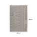 Tapete Alice Blocos Retangular Veludo (200x285) Cinza