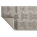 Tapete Alice Blocos Retangular Veludo (200x285) Cinza