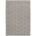Tapete Alice Blocos Retangular Veludo (240x340) Cinza
