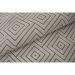 Tapete Alice Blocos Retangular Veludo (240x340) Cinza