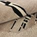 Tapete Ancestralidade Fossil Retangular Veludo (200x290) Bege