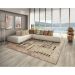 Tapete Ancestralidade JMB Retangular Veludo (200x250) Bege