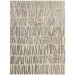 Tapete Ancestralidade Tag Retangular Veludo (150x200) Cinza