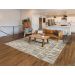 Tapete Ancestralidade Tag Retangular Veludo (200x250) Cinza