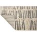 Tapete Ancestralidade Tag Retangular Veludo (200x290) Cinza