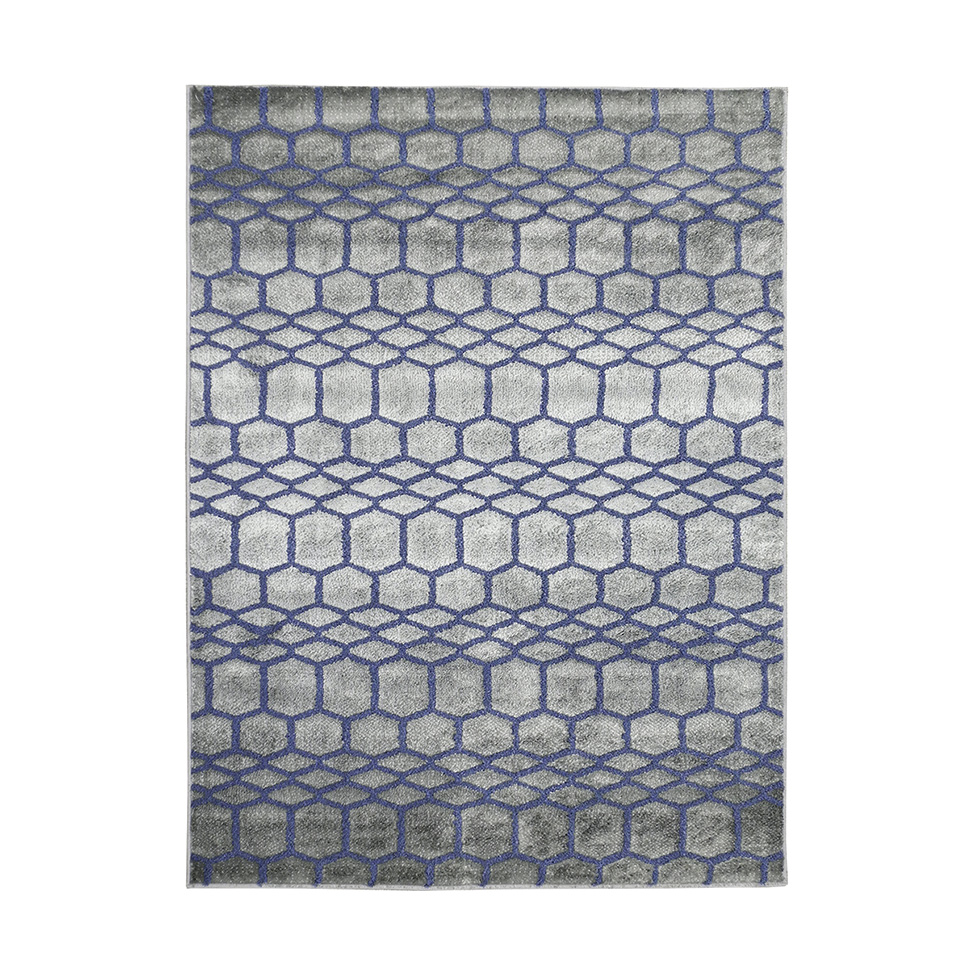 Tapete Attuale Retangular (150x200) Silk Jeans