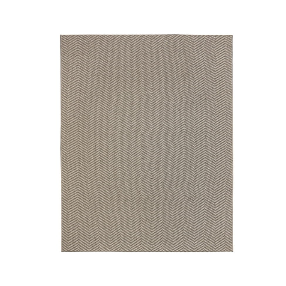 Tapete Bali Estilo Retangular Jacquard (200x300) Cinza