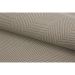 Tapete Bali Estilo Retangular Jacquard (400x500) Cinza