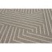Tapete Bali Formas Retangular Bouclé (400x600) Cinza