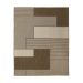 Tapete Bali Lascas Retangular Polipropileno (100x150) Bege