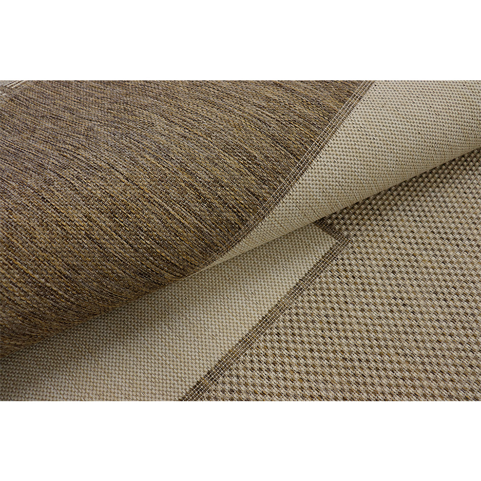 Tapete Bali Lascas Retangular Polipropileno (100x150) Bege