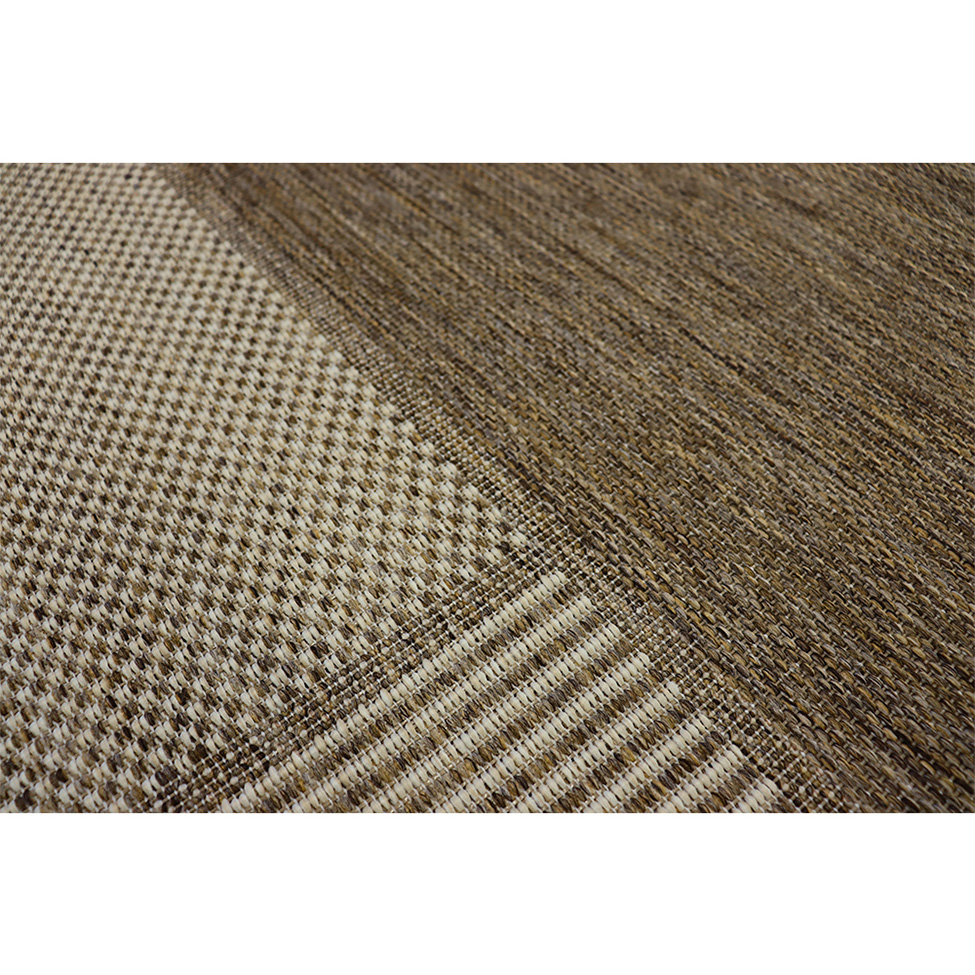 Tapete Bali Lascas Retangular Polipropileno (100x150) Bege